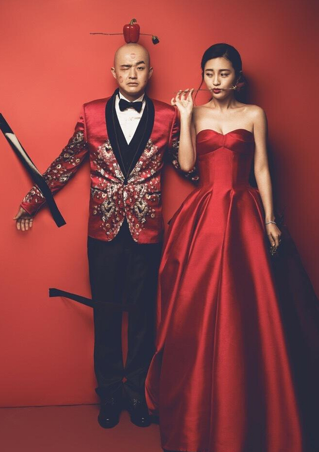 包贝尔 包文婧   包贝尔,包文婧两人的多组婚纱照通过网络曝光,小