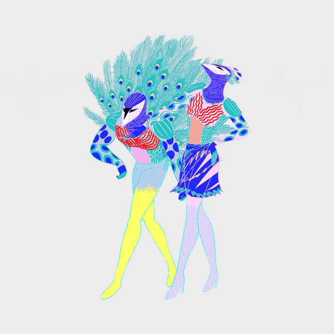 牛木匡宪(伊势丹新宿店-2羽孔雀)