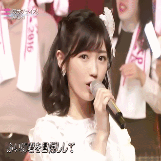 12岁到22岁,akb48渡边麻友长成大姑娘了