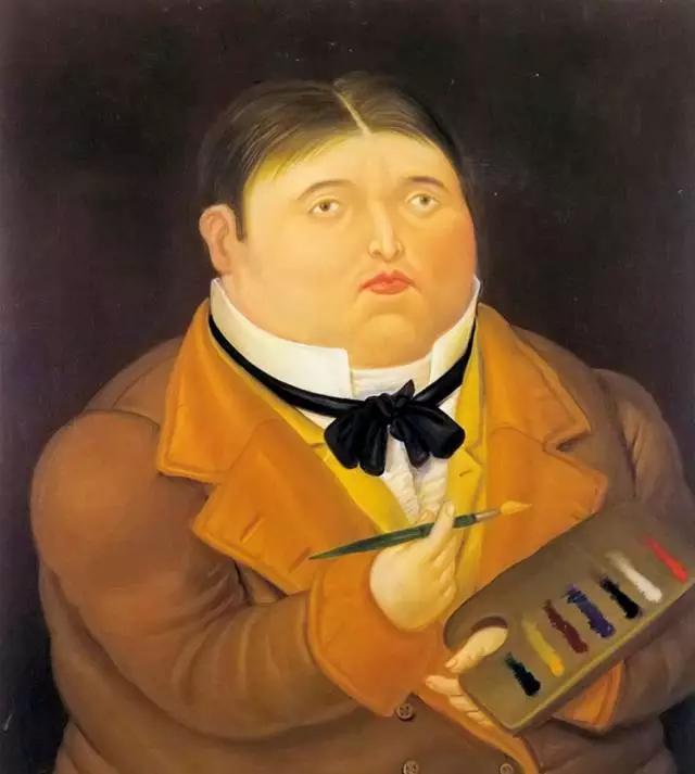 热衷于画胖子的博特罗,自己也是胖子吗?