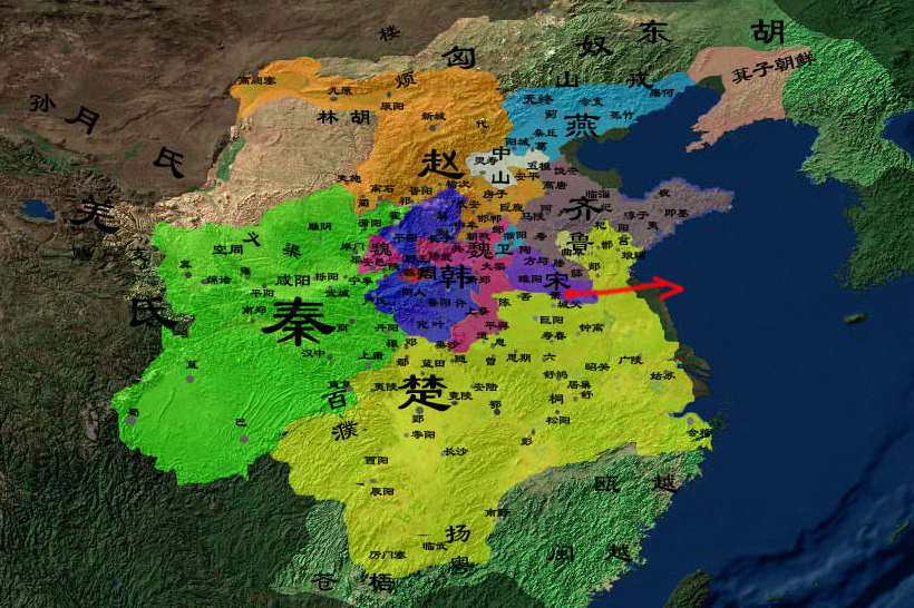 刘邦是哪里人,楚国还是魏国?三张地图告诉你答案