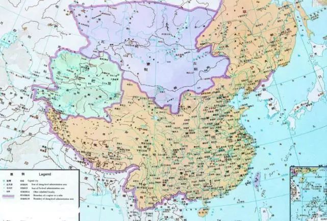 历代王朝中,明朝国土面积排第几?仅比曹操的魏国大一