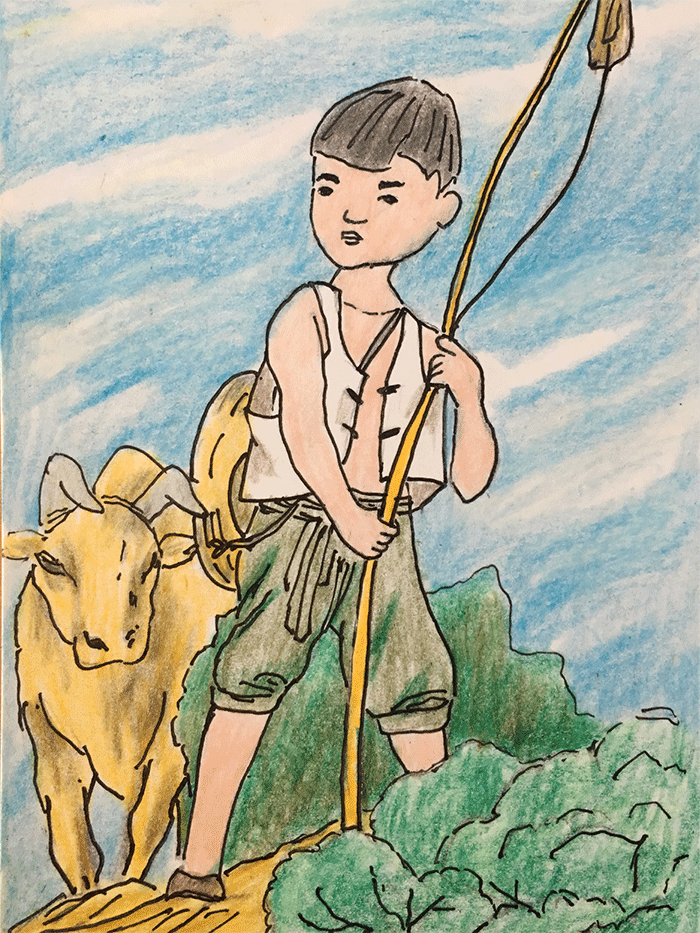 人都知道,大家在小学课本上认识了这个放牛娃,知道了这个抗日少年英雄