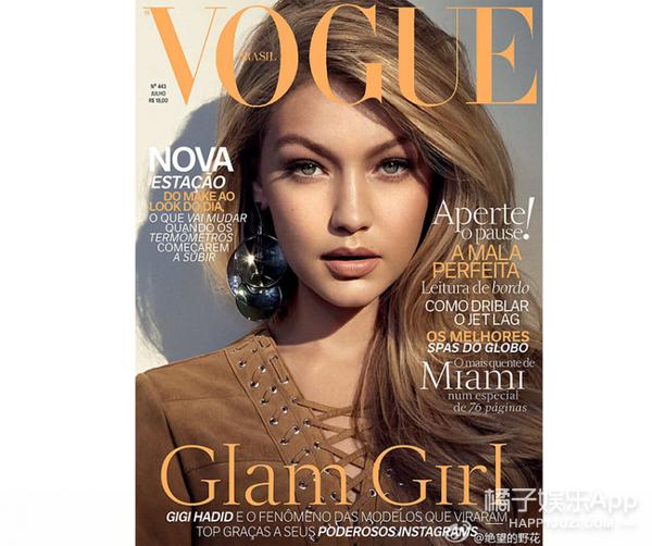 全世界《vogue》封面恨不得都被她承包