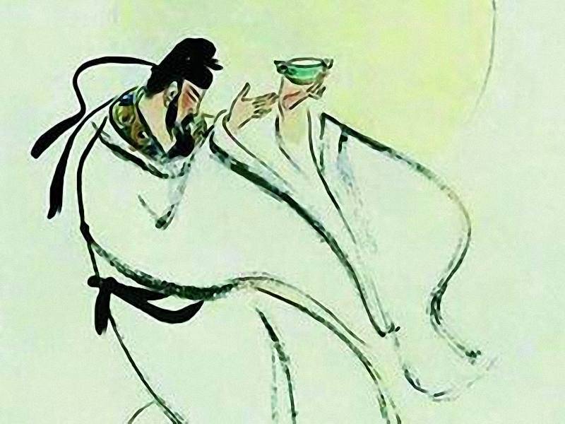 虽然李白被称为酒中仙其实他的酒量只有这点而已题文章