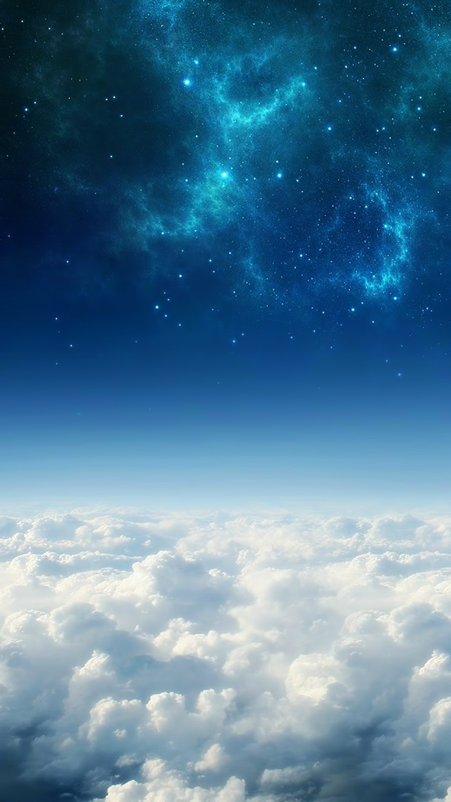 云和星空好像之间还隔着十万八千里,可是艺术就是这样