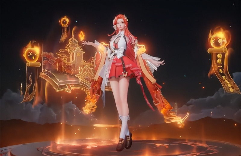 貂蝉"唤灵魅影"皮肤曝光,建模,特效绝美